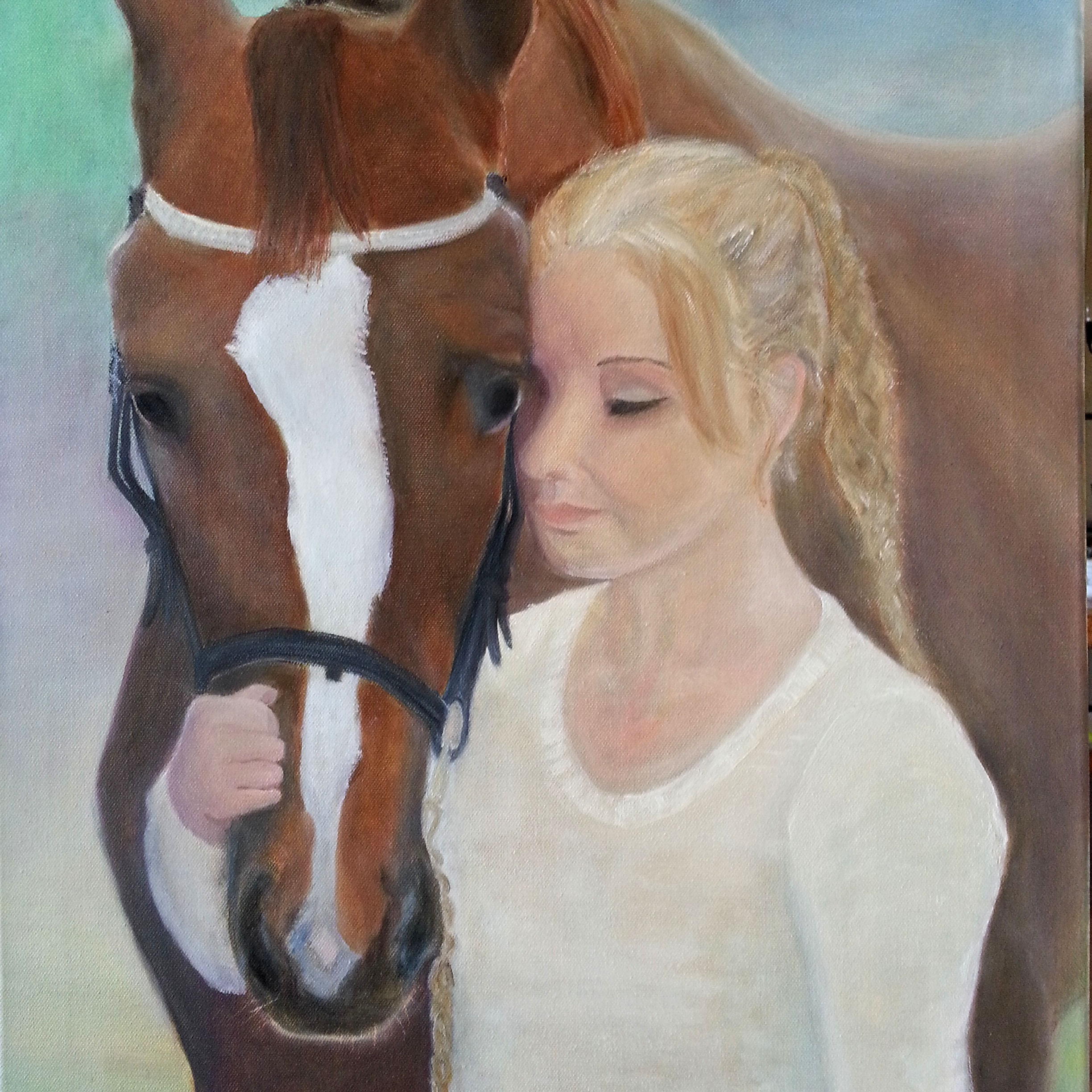 Flicka och hästen